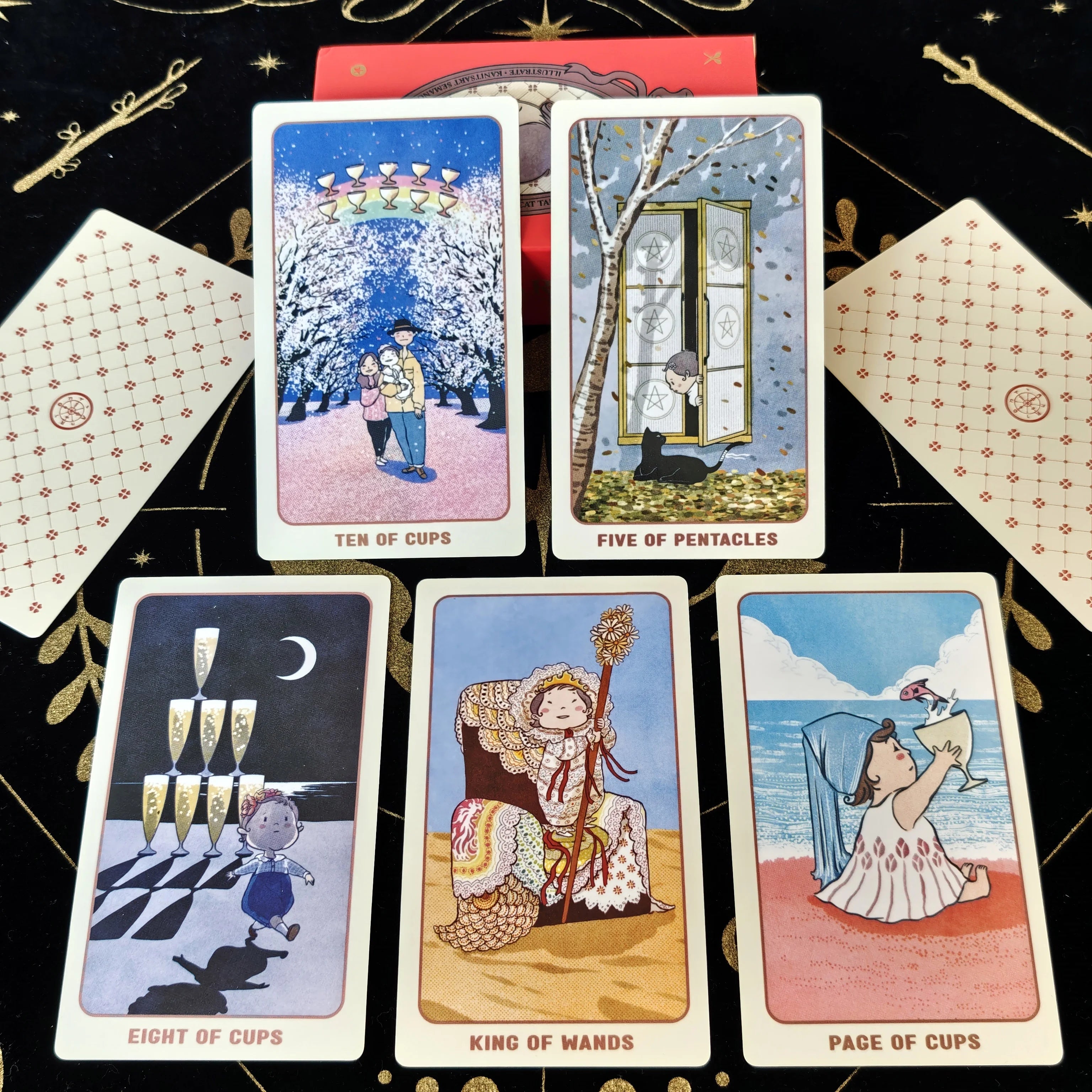 Whimsical Baby Tarot Deck for New Parents