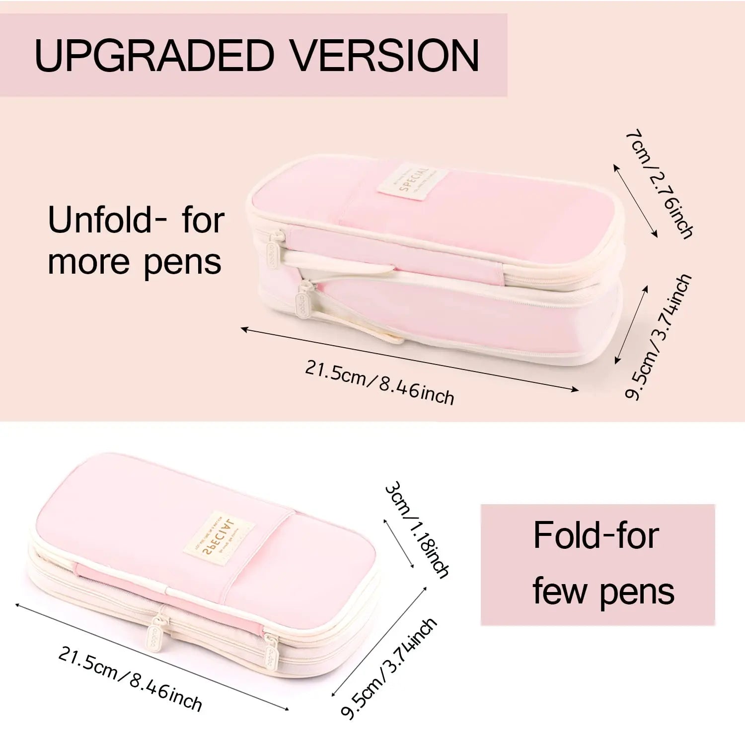 Kawaii Large Capacity Pencil Case Organizer Pouch