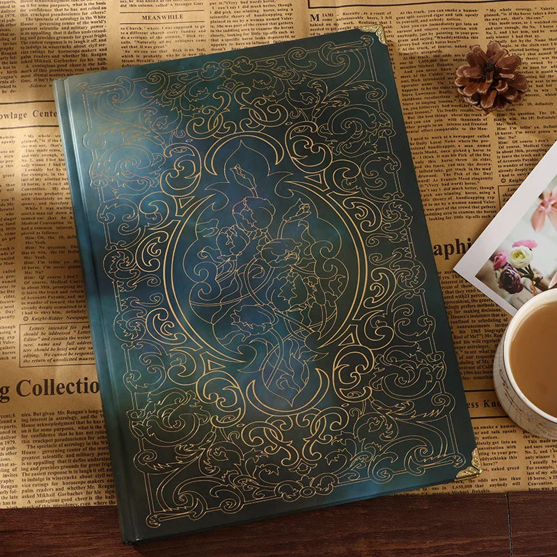 Vintage Hardcover Notebook Diary With Lined Pages