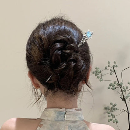 Moonstone Star And Moon Metal Hair Stick Hairpin