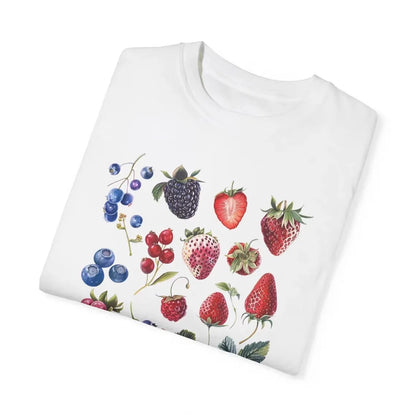 Fruit Lover Graphic T-Shirt – Cute Mixed Berry Design