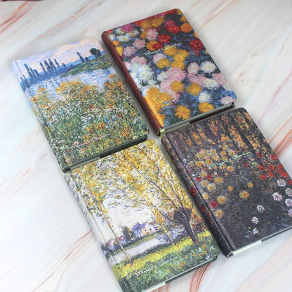 Monet Garden Hardcover A5 Notebook – 256-Page Diary