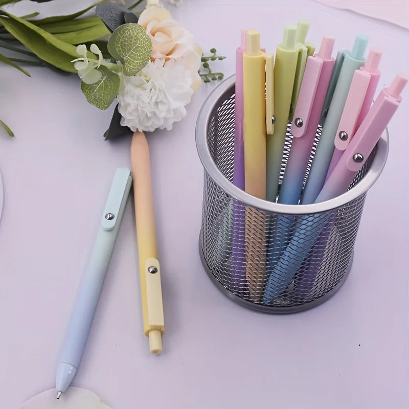 Cute 0.5 mm Ink Ballpoint Pens Set for Women, 5-Pack