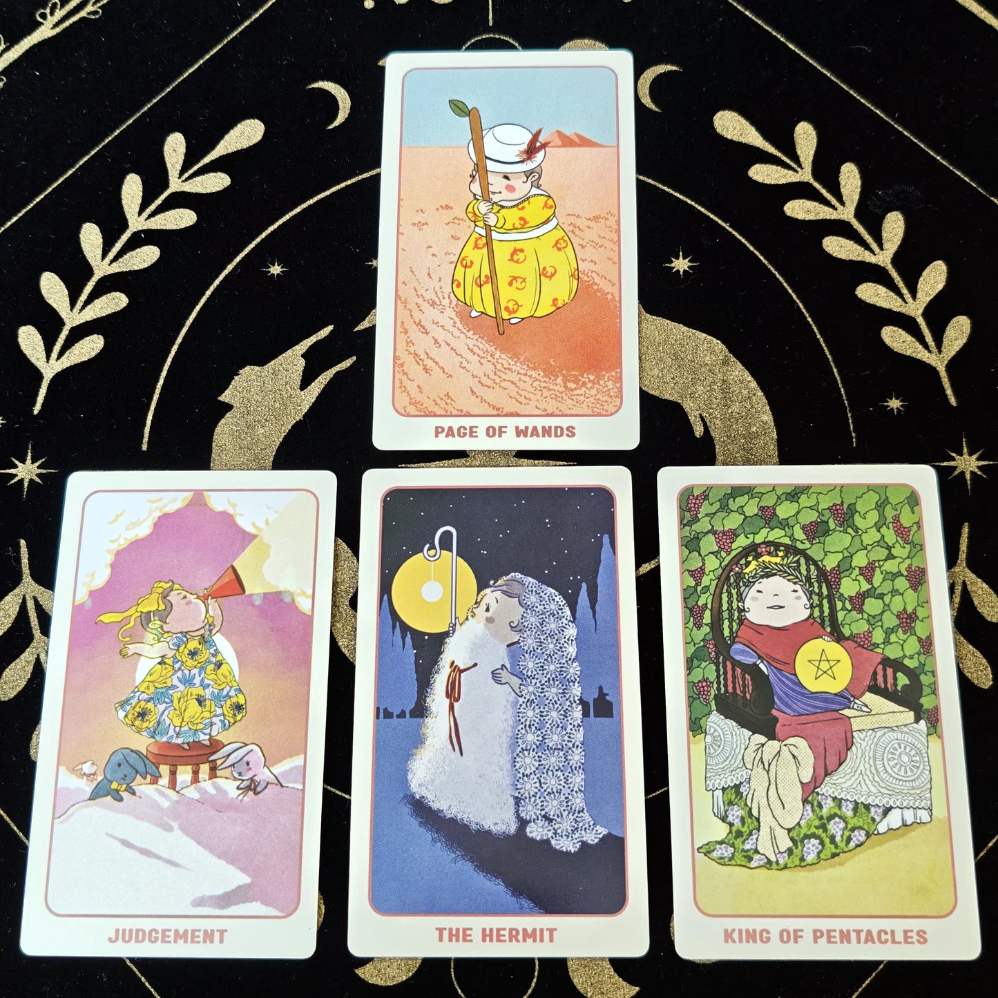 Whimsical Baby Tarot Deck for New Parents