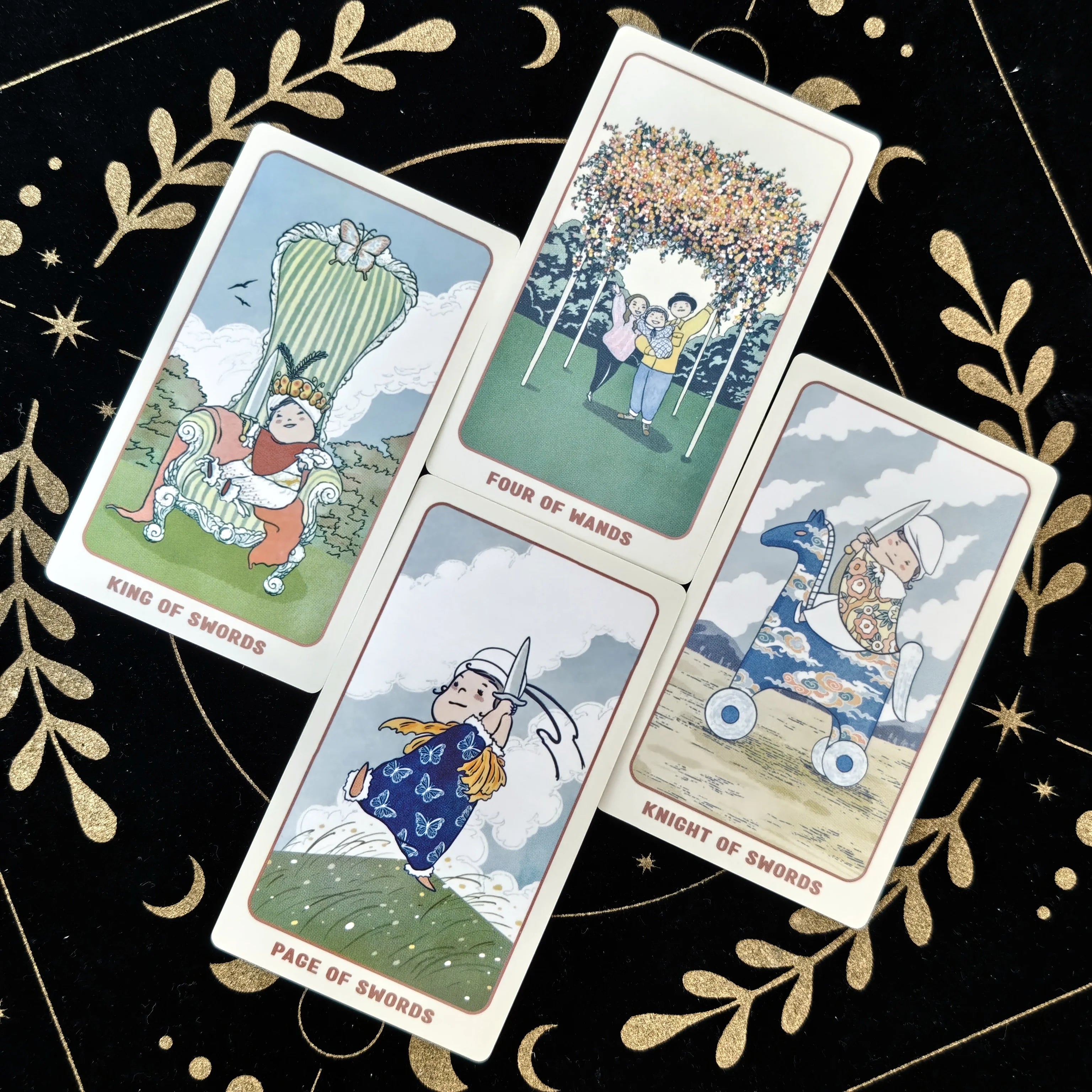 Whimsical Baby Tarot Deck for New Parents