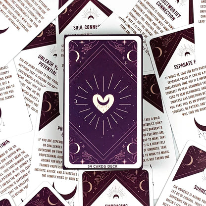 Love & Relationship Oracle Card Deck, 54 Cards
