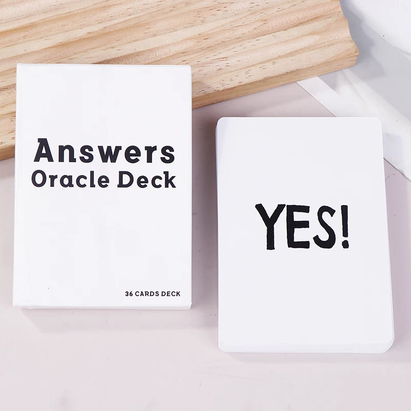 Oracle Message Cards Deck 36-Card Family Divination Set