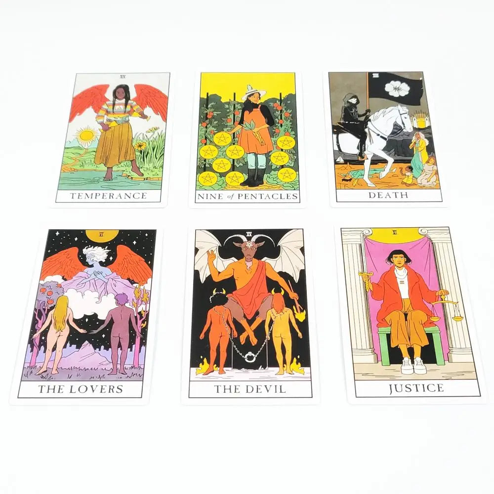 Modern Witch Tarot Card Deck 78 Cards for Divination