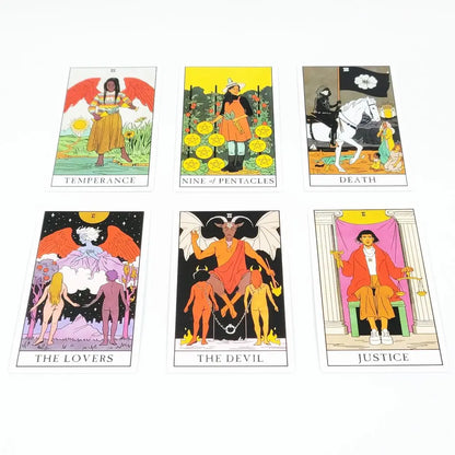 Modern Witch Tarot Card Deck 78 Cards for Divination