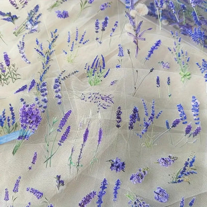 Transparent Floral PET Stickers Set for Scrapbooking