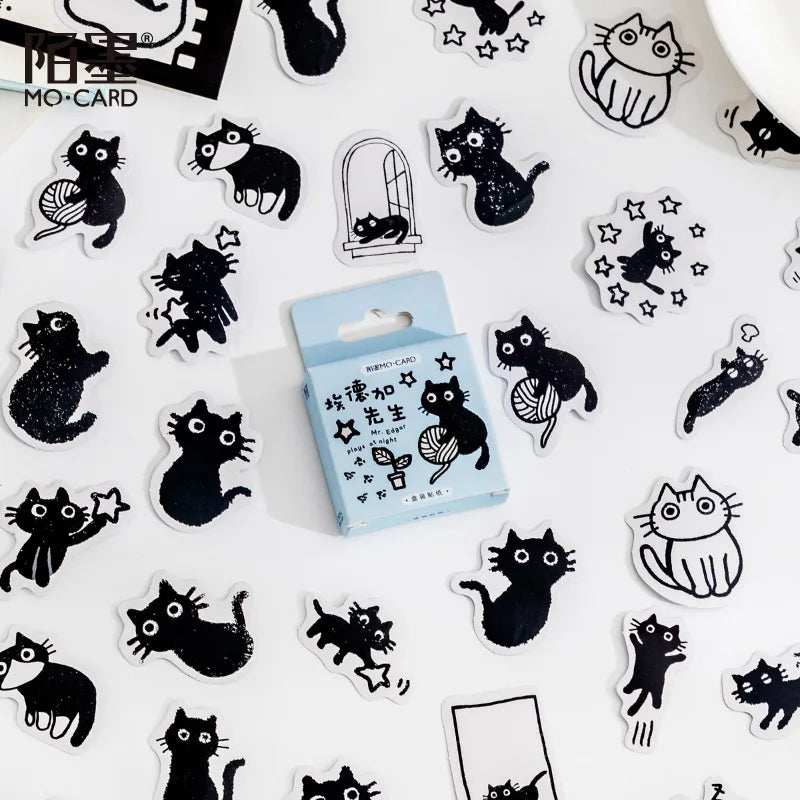 Kawaii Pet Stickers Set for Journals and Scrapbooks