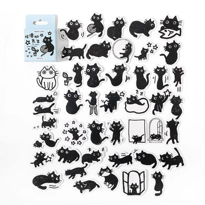 Kawaii Pet Stickers Set for Journals and Scrapbooks