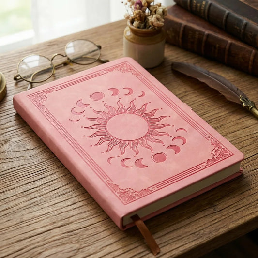 A5 Vintage Notebook Journal with Strap Closure