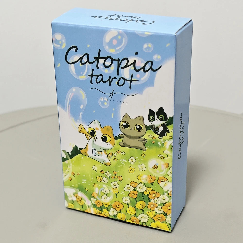 Cute Cat Tarot Deck 78 Cards Based on Rider Waite