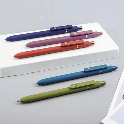 Morandi Color Gel Ink Pens 0.5 mm Soft-Touch Set