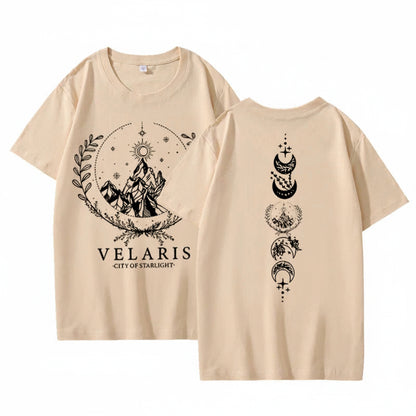 Velaris City Of Starlight Cotton Graphic Tee