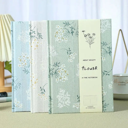 A5 Embroidered Hardcover Notebook Journal Planner