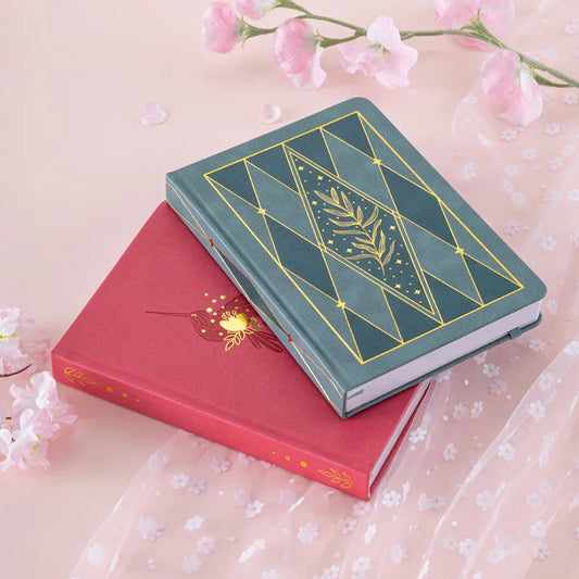 A5 Dot Grid Notebook 192 Pages – Elastic Strap & Pocket