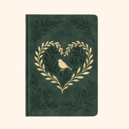 A5 Bird & Flower Sketch Notebook for Drawing and Notes