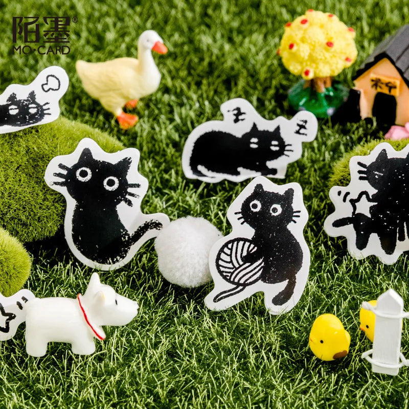 Kawaii Pet Stickers Set for Journals and Scrapbooks