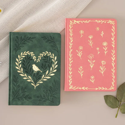 A5 Bird & Flower Sketch Notebook for Drawing and Notes
