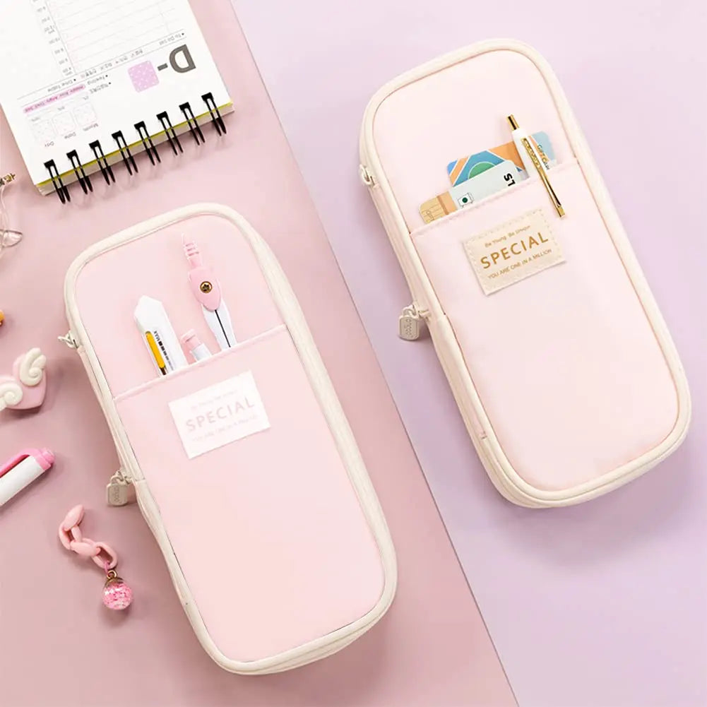 Kawaii Large Capacity Pencil Case Organizer Pouch