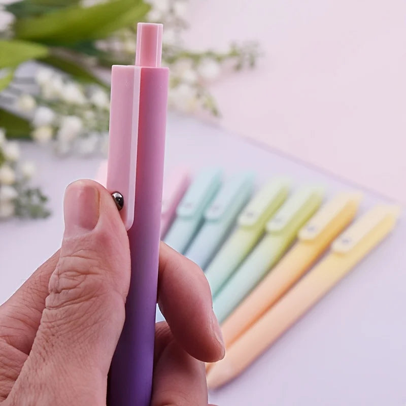 Cute 0.5 mm Ink Ballpoint Pens Set for Women, 5-Pack