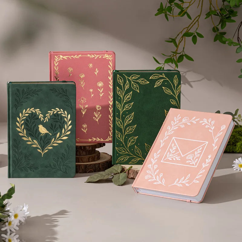 A5 Bird & Flower Sketch Notebook for Drawing and Notes
